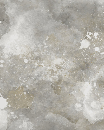 Tapet cu design modern in nuanțe gri cu accente aurii, cu textură de beton.