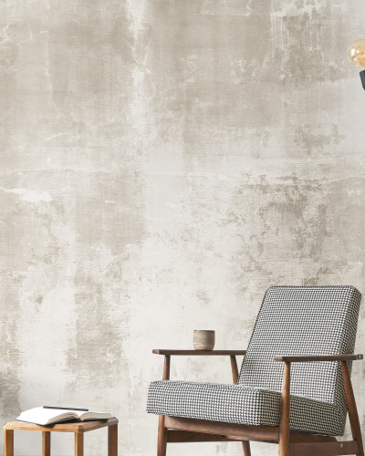 Tapet cu aspect grunge, in nuante de bej, cu o textura unică. Ideal pentru living, dormitor sau birou.