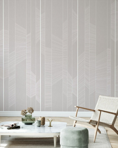 Illuminated Lines, Finding Stillness, Photowall