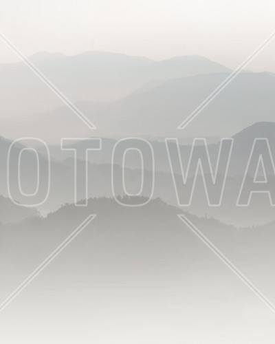 Velvet Mountains, Blue, Photowall