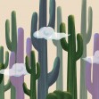Cactus Cloud Sunny, Photowall