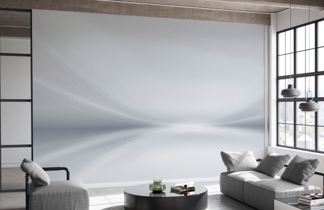 Modern Gray Abstract Photowall Wallpaper