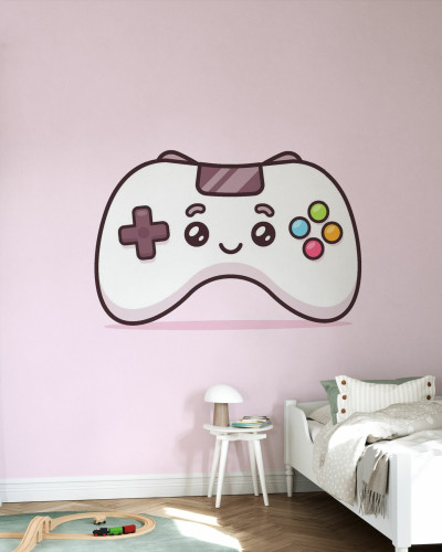 Wallpaper cu un joystick kawaii simpatic