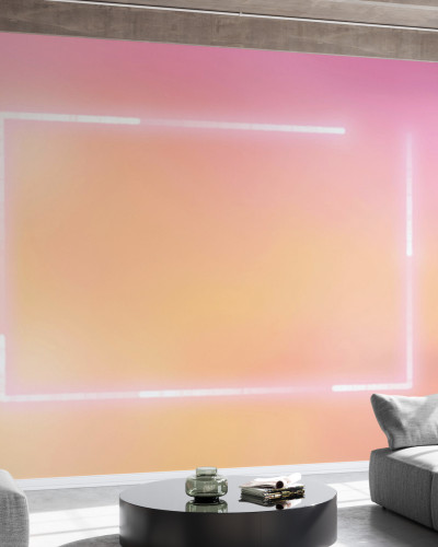 Tapet cu un cadru luminos, perfect pentru un living modern.