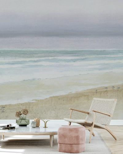 Tapet decorativ cu panorama mării, Serene Seaside