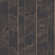 Illuminated Lines Curved, Graphite Gilded, Photowall