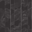 Illuminated Lines Curved, Graphite Pearl, Photowall