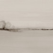 Watercolor Fields, Taupe Background, Photowall