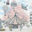 Circus, Blue, Photowall