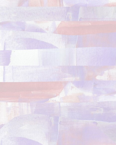 Fototapet Abstract Pastel in living, cu design abstract in tonuri pastelate de roz si mov.