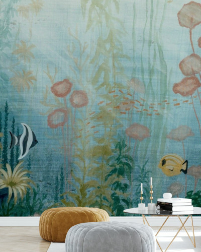 Tapet Perete Underwater Sea Life
