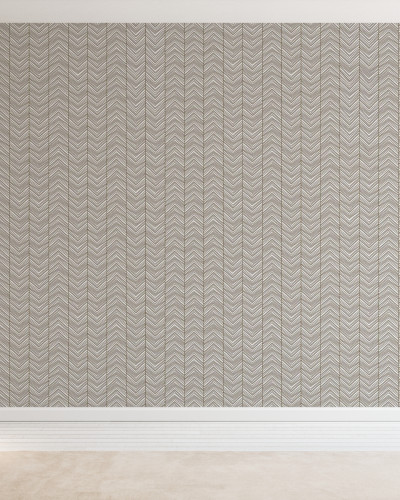 Tapet Herringbone Brown, cu un model de 