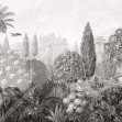 Tuscan Splendor, Alb-Negru - Panorama, Photowall