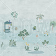 Gazebo Delight, Blue - Panorama, Photowall