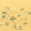Gazebo Delight, Yellow - Panorama, Photowall