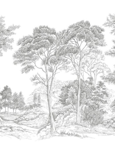 The Long Walk, Classic Grey, Photowall