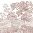 Old Forest, Pastel Brown, Photowall
