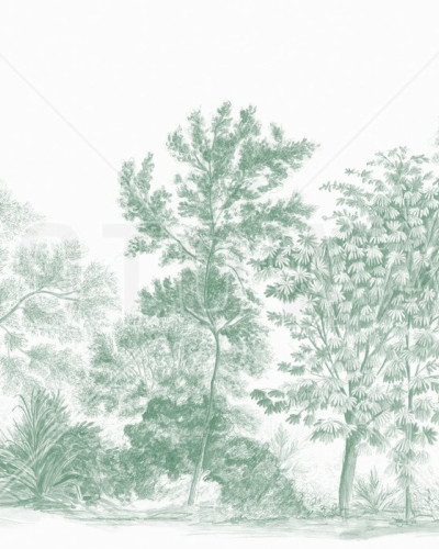 Tapet minimalist cu designul Away From The Trail