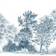 Away From The Trail, Placid Blue, Photowall