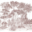 The Long Walk, Dark Terracotta - Panorama, Photowall