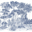 The Long Walk, Deep Blue - Panorama, Photowall