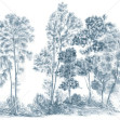 Away From The Trail, Placid Blue - Panorama, Photowall