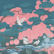 Swirl - Pink, Photowall