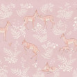 Baby Deer - Pink, Photowall