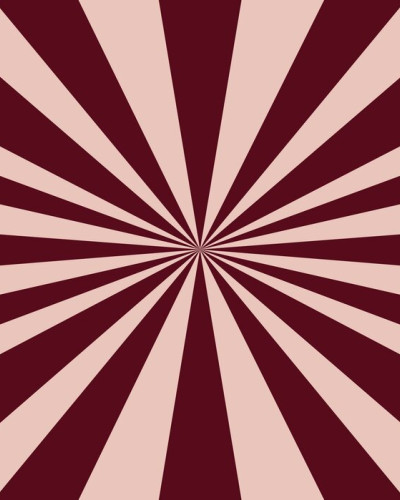 Circus - Rectangle - Dark Red and Pink, Photowall