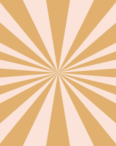 Circus - Rectangle - Yellow and Light Pink, Photowall