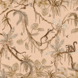 Playful Monkeys - Vintage - Beige, Photowall
