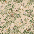 Playful Robins - Beige, Photowall