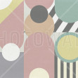 Modern Geometric Abstract - Pink, Photowall