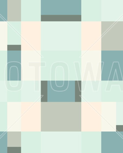 Metro Blocks - Light Green, Photowall