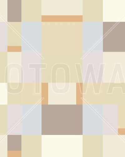 Metro Blocks - Beige, Photowall
