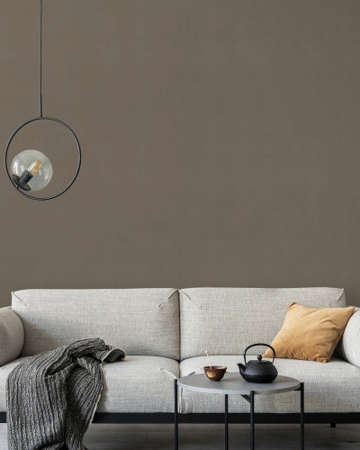 Fototapet cu textură de nisip într-un living modern