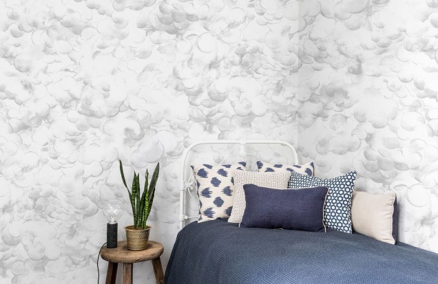 Storm Brewing, Light Wallpaper, Rebel Walls