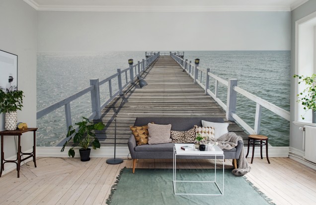 Foto tapet 3D Hampton Pier, Rebel Walls