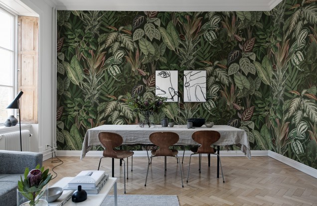 Mischievous Monkeys, Lush, Rebel Walls Photo Wallpaper