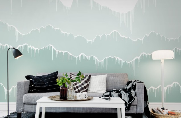 3D Wallpaper Elevation, Gradient, Rebel Walls