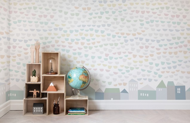 Elephant Tears, Pastel, Rebel Walls Photo Wallpaper