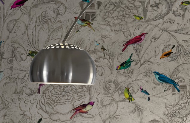 Tres Tintas & Rebel Walls, Kathmandu Mural, custom wallpaper