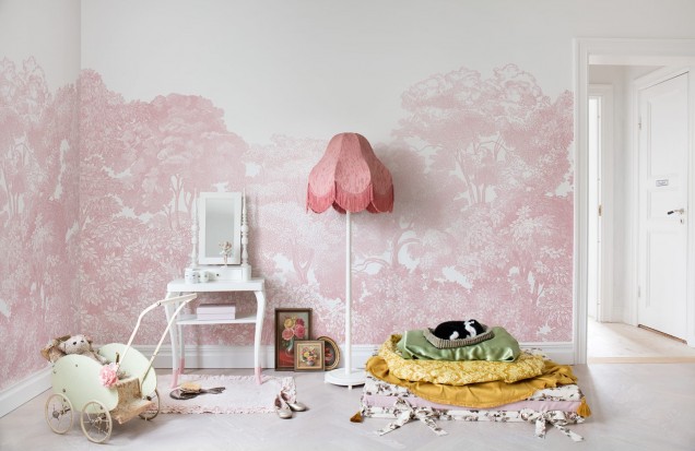 Pink Tree Wallpaper - Bellewood |