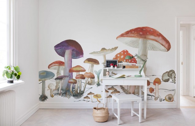 3D Photo Wallpaper Woods of Wonder, Rebel Walls