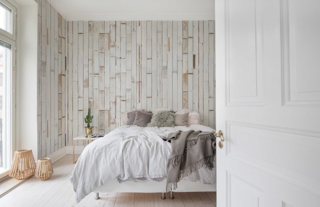 3D Wallpaper Bali Boards, Rebel Walls