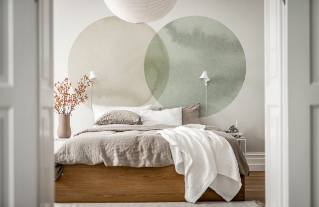 Beige Green Wallpaper - Elegance and Modern Design | [Website Name]