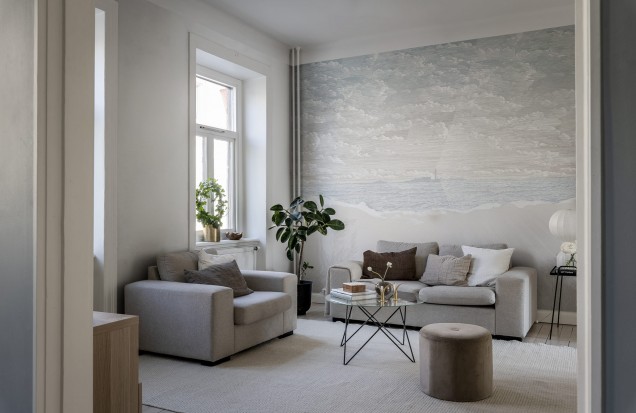 Guiding Light, Seaweed, Rebel Walls Wallpaper