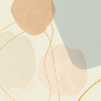 Tapet abstract modern cu accente aurii, perfect pentru living