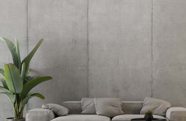 Concrete Blocks Wallpaper, VLAdiLA