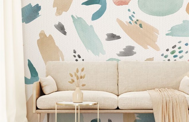 Watercolor Mood Wallpaper, VLAdiLA